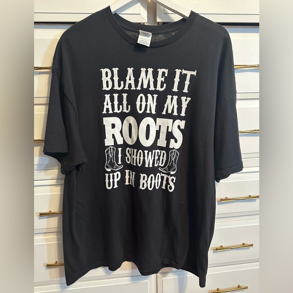 Delta Men’s Pre-Shrunk 100% Cotton Black T-Shirt - Size XXL